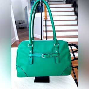 Beautiful Green Leather Bag